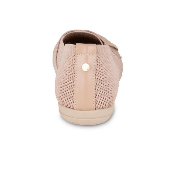 Gloria Vanderbilt Debbie slip on ballet flat with cross strap - Picture 3 of 5